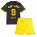 Borussia Dortmund Sebastien Haller #9 Barnkläder Borta matchtröja till baby 2023-24 Kortärmad (+ Korta byxor) Billigt